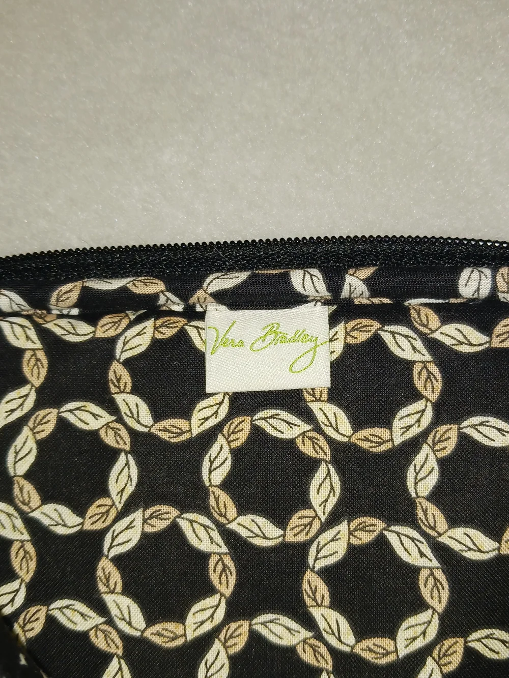 Vera Bradley Black Floral Quilted Tablet Sleeve